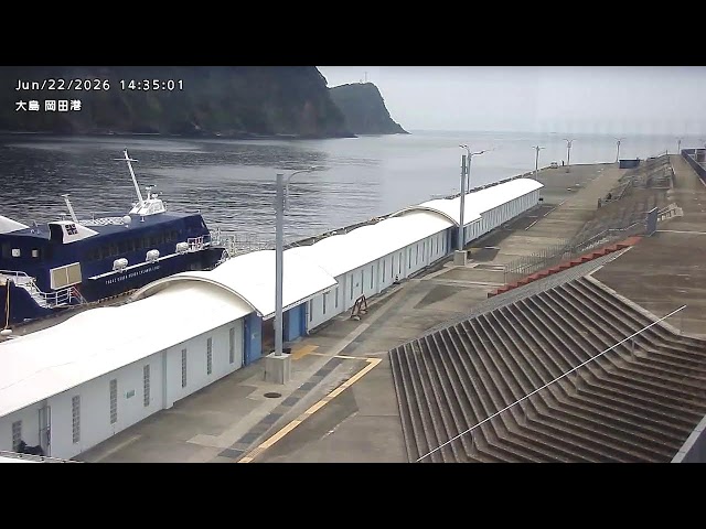 伊豆大島・岡田港