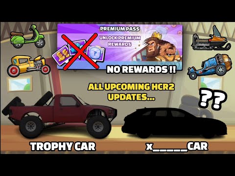 2 NEW VEHICLES!! 🤩 UPCOMING HCR2 UPDATES & SEASON PASS - Hill Climb Racing 2