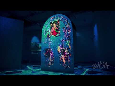 Raffaello 2020 - Immersive art experience || video mapping