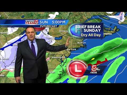 Video: Sunny Christmas Eve, before snowstorm arrives