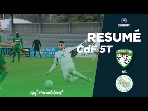 Résumé SRC - SCS | 5ème tour Coupe de France | Stadium Racing Colmar