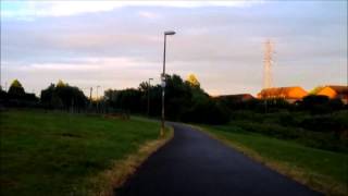 HandlebarCam: Edinburgh to the Portobello via Innocent RR (shaky original version)