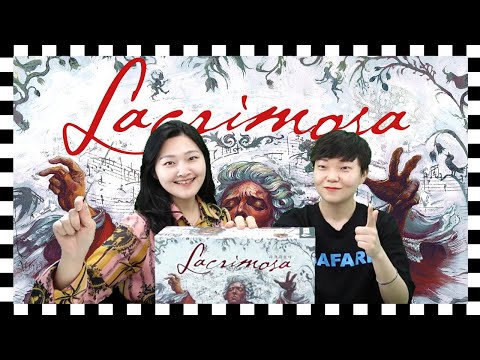 모차르트와 함께하는 보드게임 [라크리모사] 룰설명과 플레이쓰루