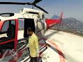 GTA 5. Как попасть на крышу банка. Где найти вертолет. Доминик.
