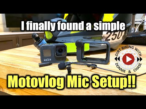 Motovlog Helmet Setup | GoPro Hero 8 Black + Media Mod = Simple Helmet Mic Setup!!