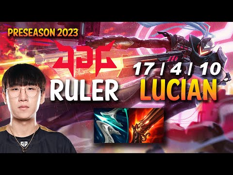 JDG Ruler LUCIAN vs ZERI ADC - KR Ranked