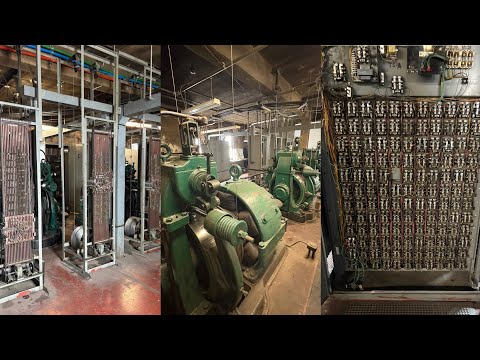 1960s Armor “Traffic Master” Elevator Machine Room 