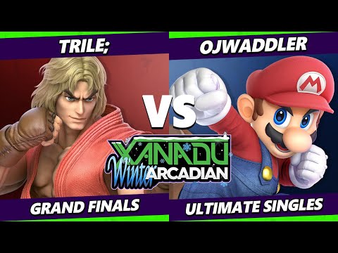 Winter Arcadian GRAND FINALS - Trile; (Ken) Vs. Ojwaddler [L] (Mario) Smash Ultimate - SSBU