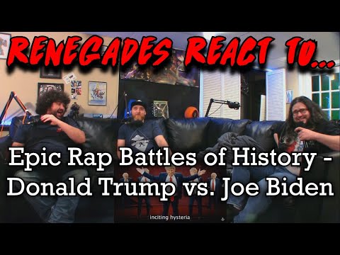 Renegades React to... @ERB Epic Rap Battles of History - Donald Trump vs. Joe Biden
