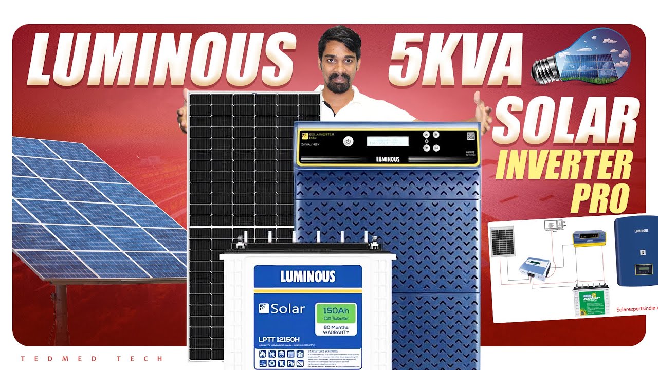 Luminous 5KVA solar inverter pro review