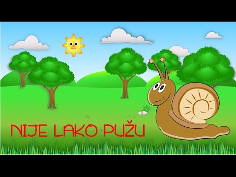 NIJE LAKO PUŽU - Đorđe Kovačević - ANIMIRANI VIDEO