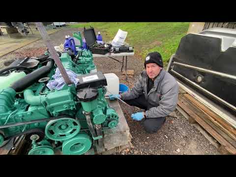 Marine Engineering Made Simple Series #1 -  Tutorial on Bleeding a Diesel engine - Volvo Penta KAD