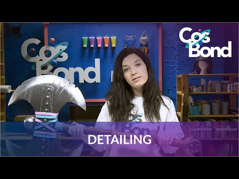 Foam Cosplay Weapon Detailing Basics - Astrid’s Axe Tutorial Series Pt. 3