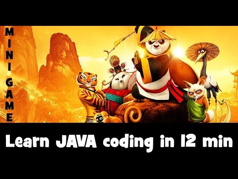 Learn Java Mini Game Developing In 12 Min With Source Code