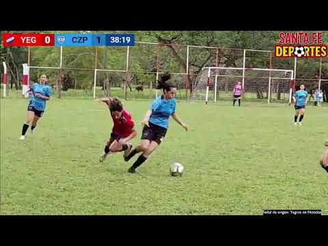 Yegros vs Caazapá- Interligas Femenino PRIMER TIEMPO