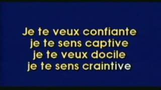 Karaoké L'eau à la bouche - Serge Gainsbourg