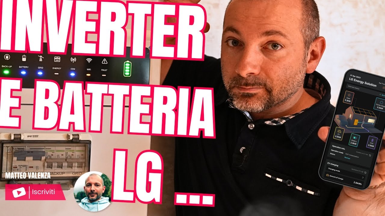 Fotovoltaico LG da 9 kW: accumulo, backup e monitoraggio alla prova
