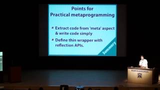 preview picture of video 'Practical meta-programming in Application - RubyKaigi 2014'