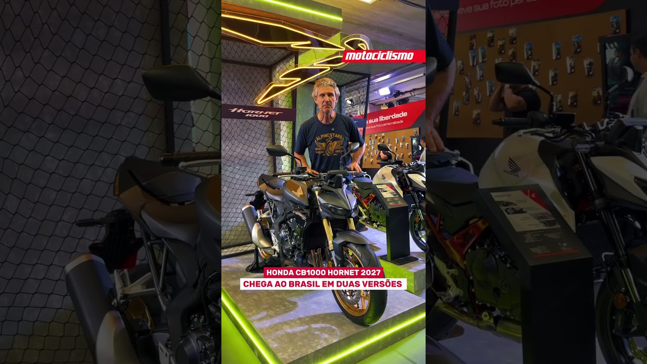 Honda CB1000 Hornet chega em duas versões. Confira!