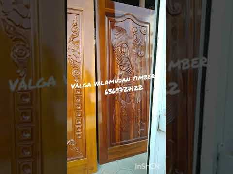 VVT Teak Wooden Door Polished