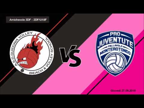 Amichevole 3DF Guidonia Volley - 2DF/U18F ProJuventute #GoGuidoniaVolley