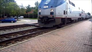 preview picture of video 'Summertime Amtraks in Ashland, VA'