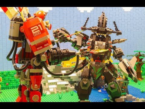 LEGO NINJAGO Garma Mecha Man vs Fire Mech