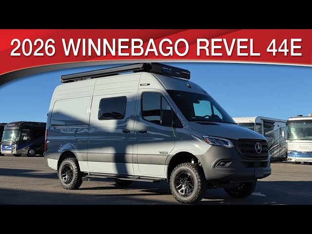 Preview image of 2026 Winnebago Revel 44E The Ultimate Class B Van With Dual Lithium Batteries youtube video