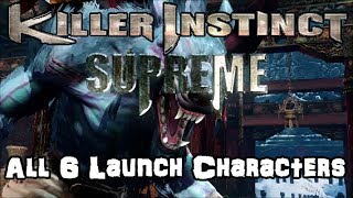 Killer Instinct : Xbox One - All 6 Launch Characters