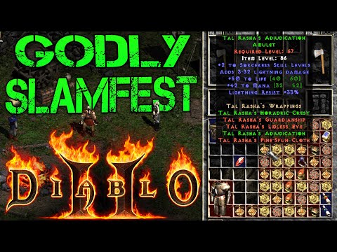 Project Diablo 2 - GODLY BLOOD TOAD SLAMFEST!!