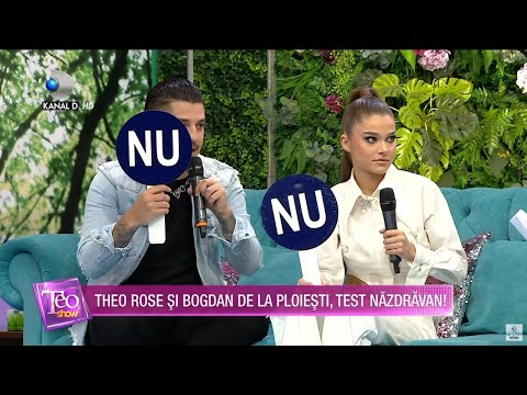 Teo Show (29.04.2021) - Theo Rose and Bogdan from Ploiesti, a hilarious quiz with naughty questions
