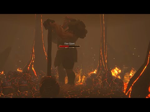 You can kill the Fire Giant without taking damage (FREE WIN) - smite