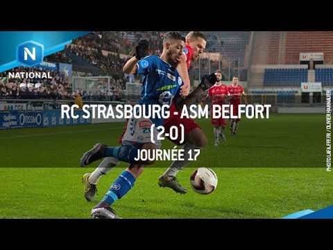 J17 : RC Strasbourg - ASM Belfort (2-0), le résumé