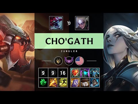 Cho'Gath Jungle vs Diana - NA Master Patch 25.20