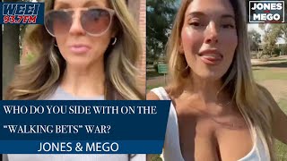 Lucy Burdge or Taylor Mathis Who are you siding with on the Walking Bets War || Jones & Mego