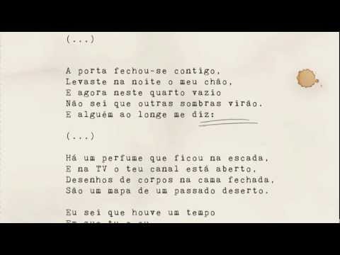 Pedro Abrunhosa - 'Não Desistas de Mim'. Álbum 'Longe' - Vídeo Letra | Video Lyrics