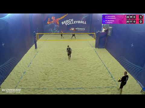 09:55 A. Antonenko / D. Svyrydenko - M. Horobets / Y. Sulyma 15.09.2022 | Winners Beach Volleyball