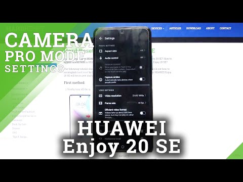 How to Turn On Camera Leveler in HUAWEI Enjoy 20 SE – Make Perfectly Straight Photos