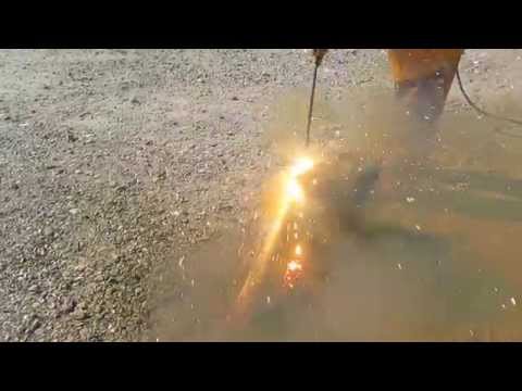 Brennen von Aluminium