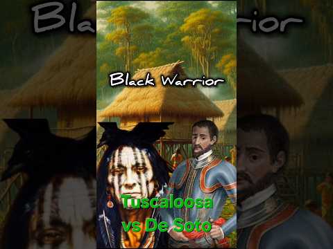 Tuscaloosa vs De Soto. Part 1: Black Warrior #history #nativeamericanhistory