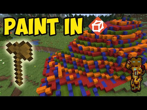 Amazing New World Edit Trick - Paint Blocks in Minecraft 1.20.2!
