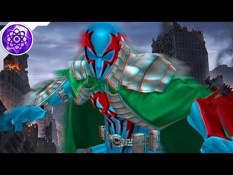 ARACHKNIGHT 2099 = SPIDEY + MOON KNIGHT + FUTURE