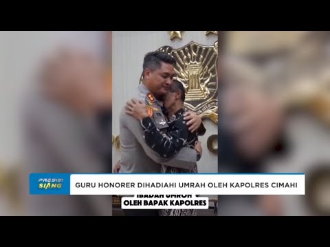 GURU HONORER DIBERI HADIAH UMRAH KAPOLRES CIMAHI