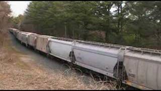 preview picture of video 'Norfolk Southern NS 51Q Grain Train at Buford, GA'