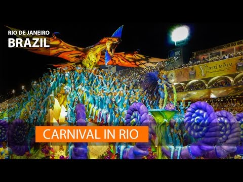 Brazil Carnival: The Rio de Janeiro parade in 1 minute