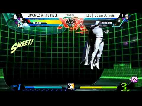 VSF4 UMVC3 LLL DoomDomain vs CDV MDZ White Black