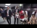 ARSENAL DRESSING ROOM CELEBRATION.
