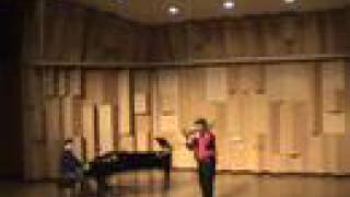 Joe Ayers, Bass Trombone Recital Part 1, CSUEB