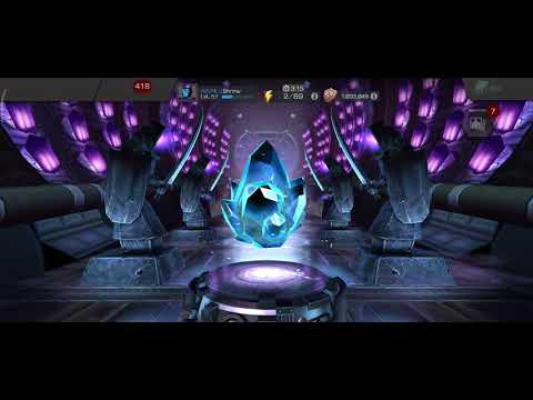 5 Greater Gifting Crystal. After opening Shards. Holiday last day. Marvel Contest of Champions.