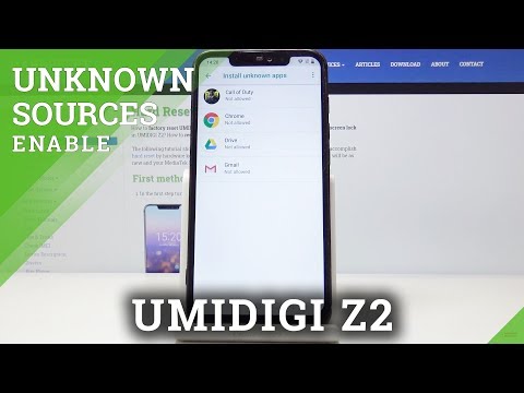 How to Install Apps from Unknown Sources on UMIDIGI Z2